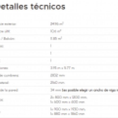 LADOGA detalles técnicos