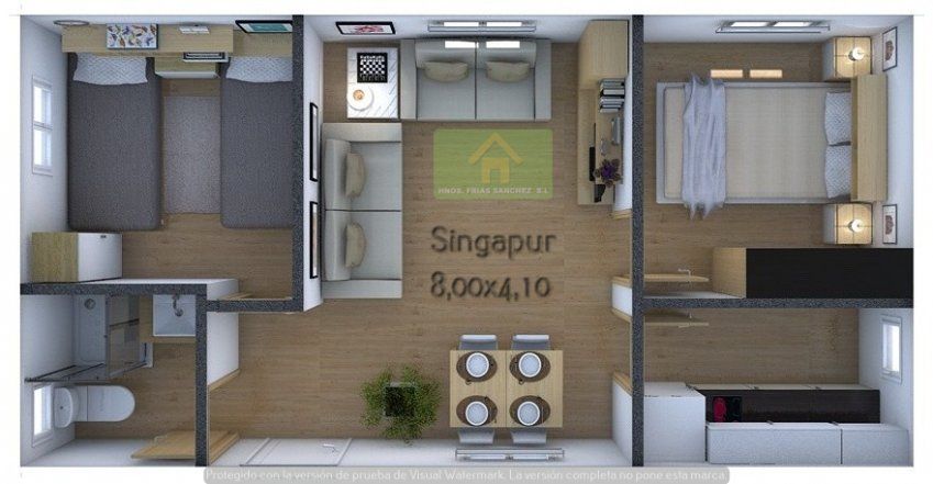 Casa modelo SINGAPUR
