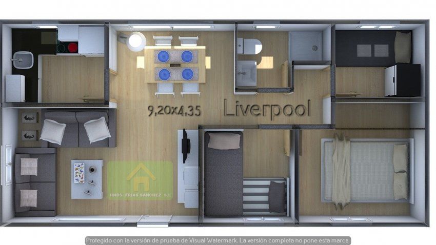 Casa modelo LIVERPOOL