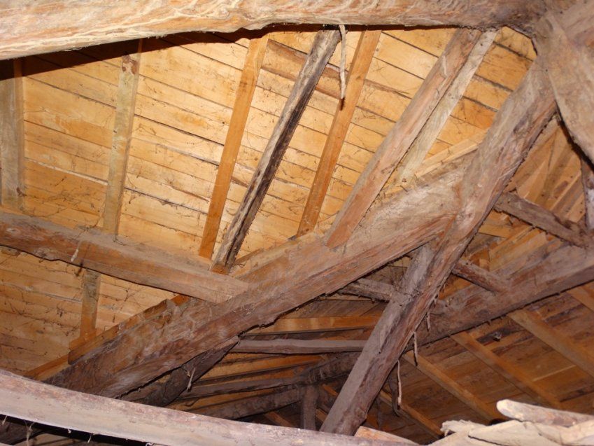 Tejado desde el interior