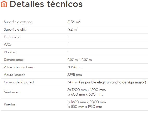 LANTAN detalles técnicos