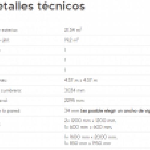 Detalles técnicos