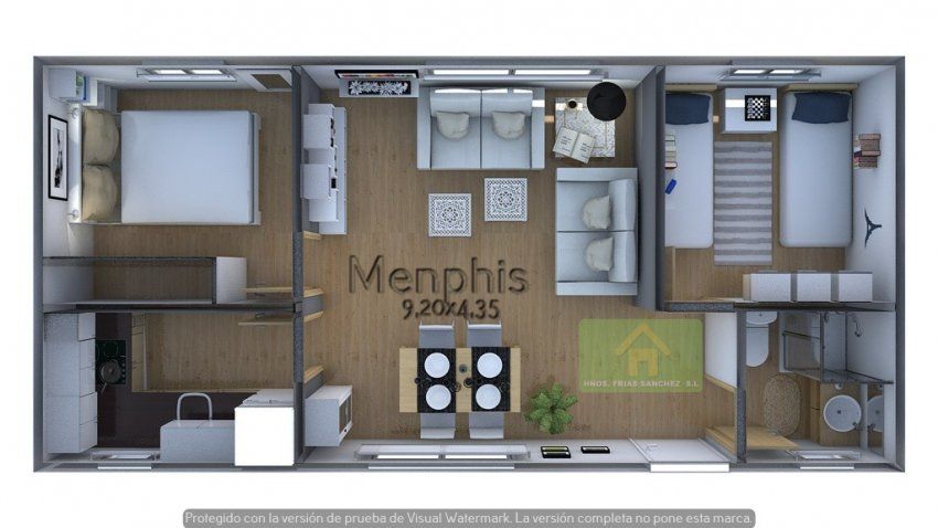 Casa modelo MENPHIS