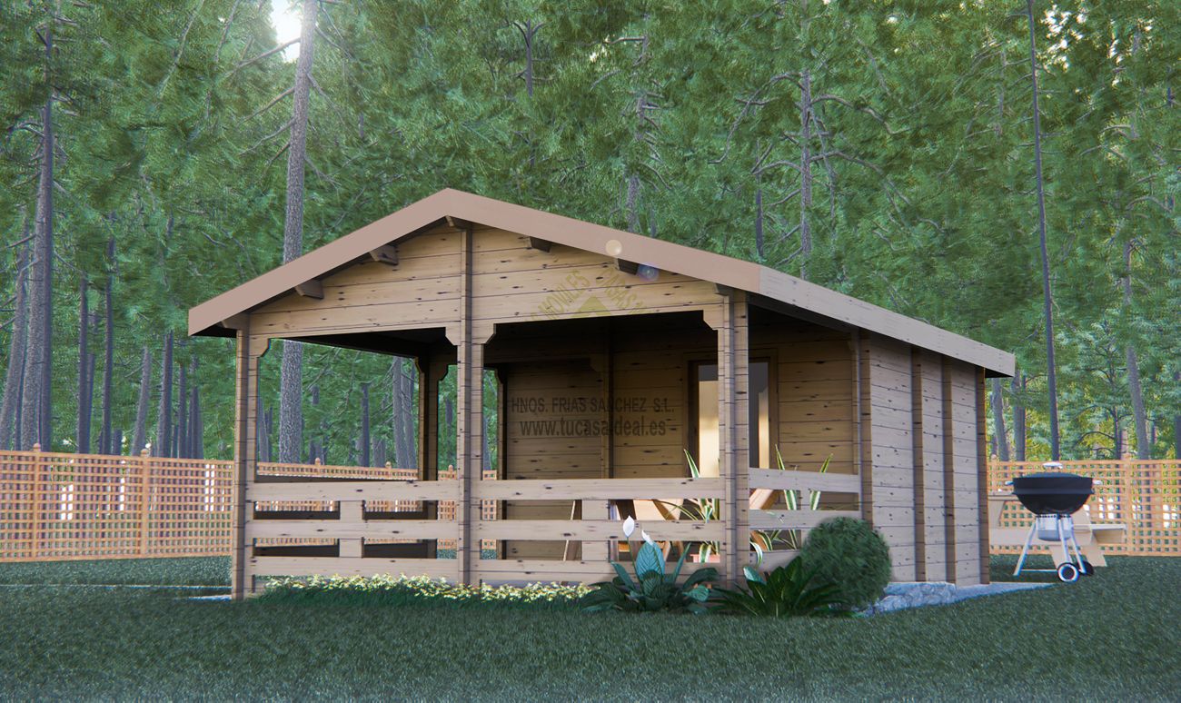 Casa de madera LADOGA